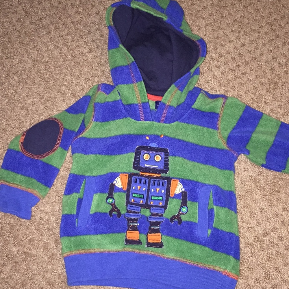 Toddler robot hoodie